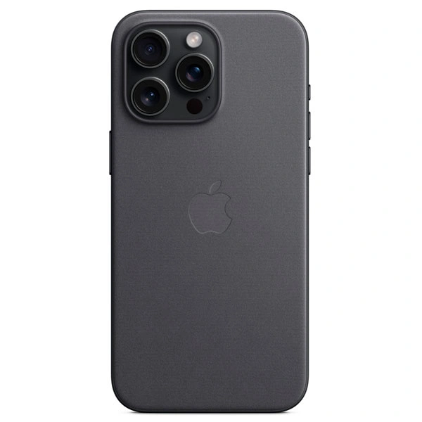 Чехол Apple для iPhone 15 Pro Max FineWoven Case with MagSafe (MT4V3ZM/A) Black - фото 4