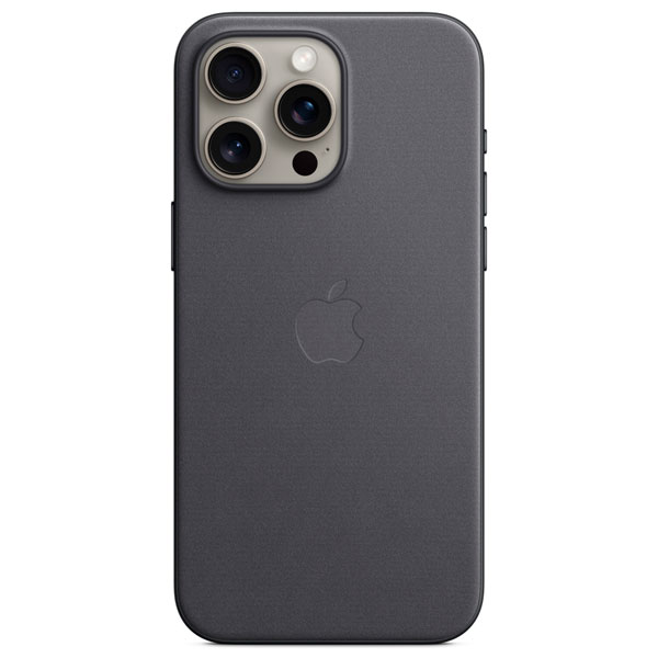 Чехол Apple для iPhone 15 Pro Max FineWoven Case with MagSafe (MT4V3ZM/A) Black