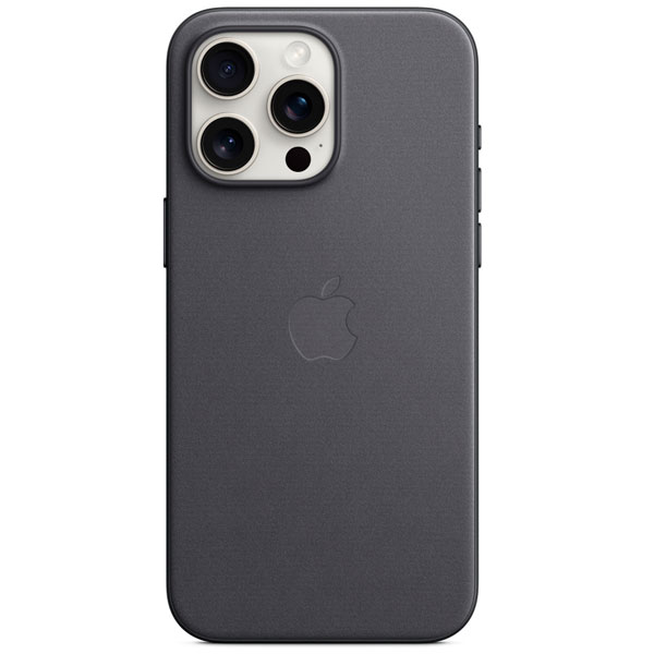 Чехол Apple для iPhone 15 Pro Max FineWoven Case with MagSafe (MT4V3ZM/A) Black