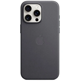 Чехол Apple для iPhone 15 Pro Max FineWoven Case with MagSafe (MT4V3ZM/A) Black - фото 3