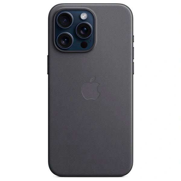 Чехол Apple для iPhone 15 Pro Max FineWoven Case with MagSafe (MT4V3ZM/A) Black - фото 2