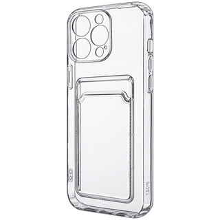 Чехол с визитницей Acron для iPhone 15 Pro Transparent