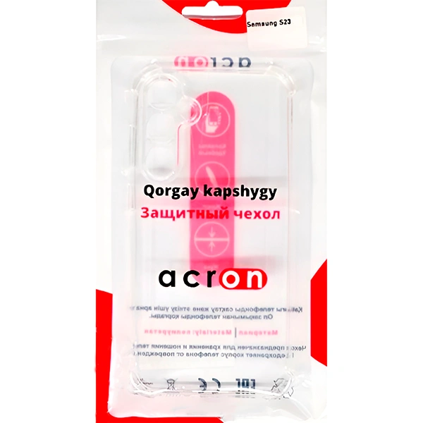 Чехол Acron для Galaxy S23 Transparent