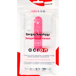 Чехол Acron для Galaxy S23 Transparent