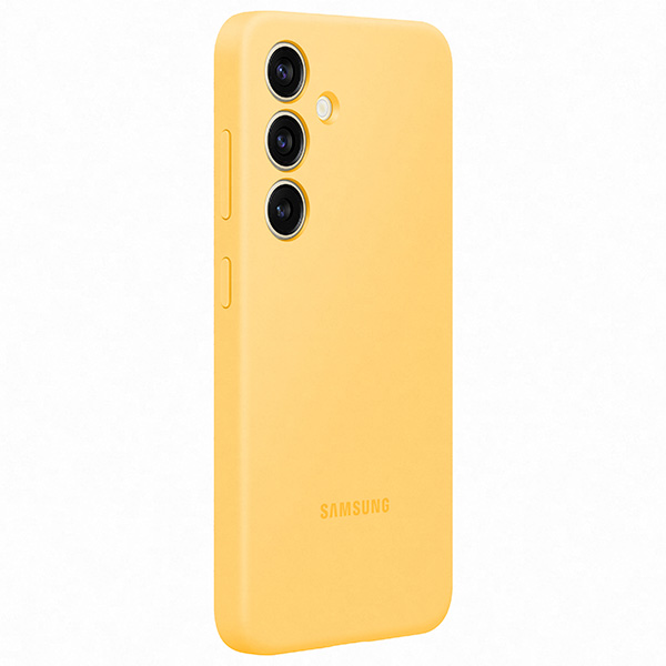 Чехол Samsung для Galaxy S24 Silicone Case EF-PS921TYEGRU