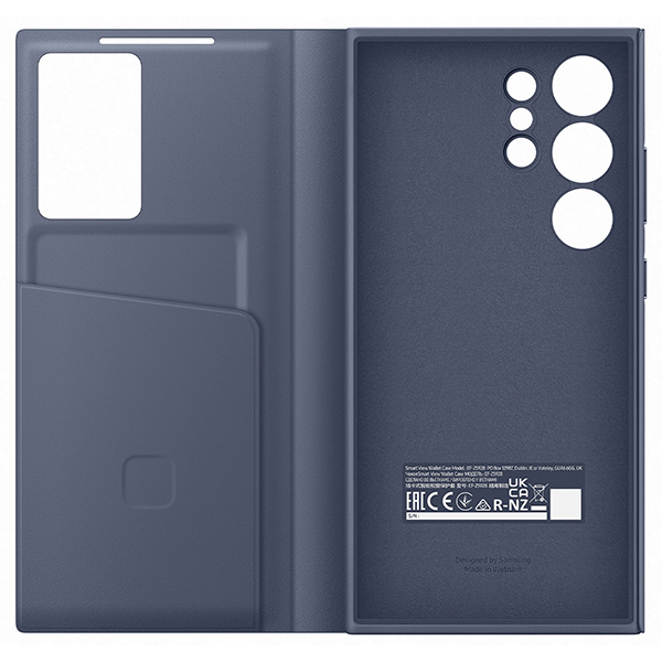 Чехол Samsung для Galaxy S24 Ultra Smart View Wallet Case EF-ZS928CVEGRU
