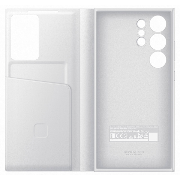 Чехол Samsung для Galaxy S24 Ultra Smart View Wallet Case EF-ZS928CWEGRU