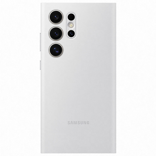 Чехол Samsung для Galaxy S24 Ultra Smart View Wallet Case EF-ZS928CWEGRU