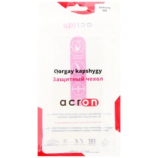Чехол Acron для Samsung Galaxy S24 Transparent