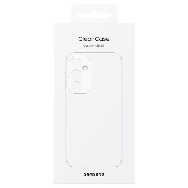 Чехол Samsung для Galaxy A35 EF-QA356CTEGRU Transparent - фото 6