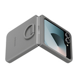 Чехол Samsung для Galaxy Z Flip6 Silicone Cover Gray (EF-PF741TJEGRU) - фото 5