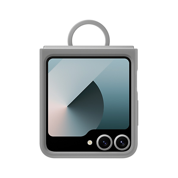 Чехол Samsung для Galaxy Z Flip6 Silicone Cover Gray (EF-PF741TJEGRU)