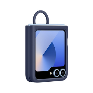 Чехол Samsung для Galaxy Z Flip6 Silicone Cover Blue (EF-PF741TNEGRU)