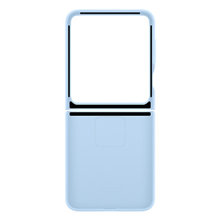 Чехол Samsung для Galaxy Z Flip6 Silicone Cover Blue (EF-PF741TLEGRU)