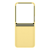 Чехол Samsung для Galaxy Z Flip6 Silicone Cover Yellow (EF-PF741TYEGRU) - фото 6