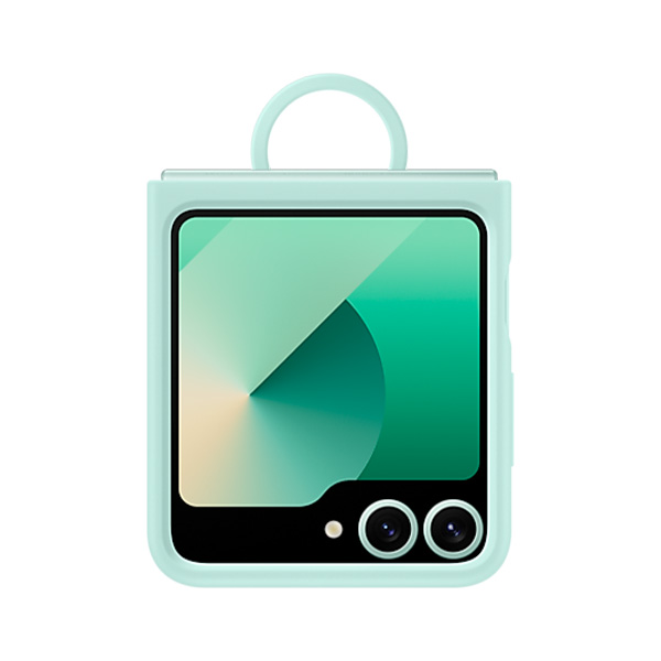 Чехол Samsung для Galaxy Z Flip6 Silicone Cover Mint (EF-PF741TMEGRU)