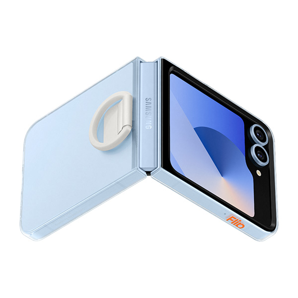 Чехол Samsung для Galaxy Z Flip6 Clear Cover Transparent (EF-QF741CTEGRU) - фото 2
