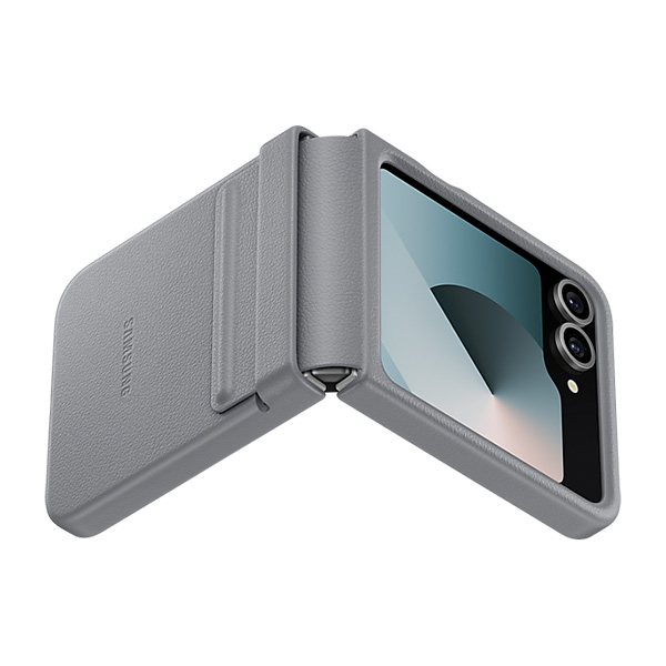 Чехол Samsung для Galaxy Z Flip6 Kindsuit Cover Grey (EF-VF741PJEGRU) - фото 5