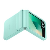 Чехол Samsung для Galaxy Z Flip6 Kindsuit Cover Mint (EF-VF741PMEGRU) - фото 5
