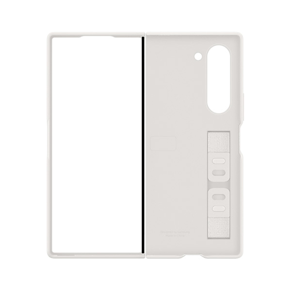 Чехол Samsung для Galaxy Z Fold6 Silicone Cover White (EF-MF956TWEGRU) - фото 5