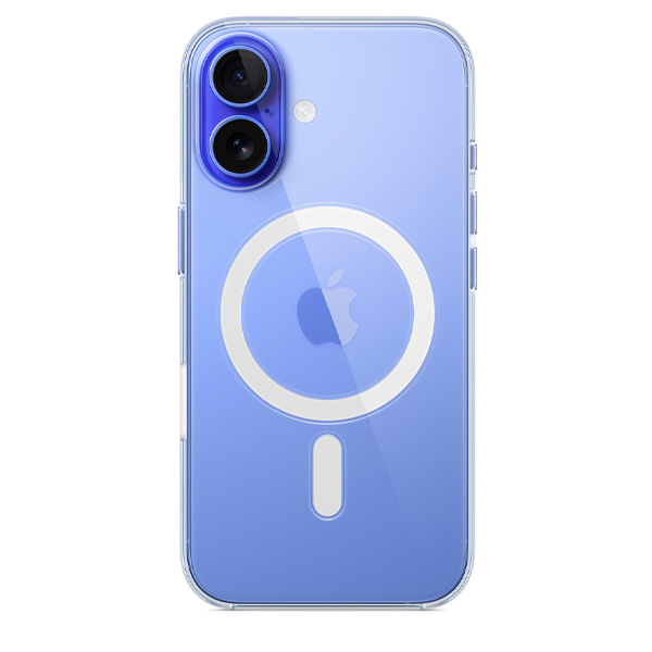 Чехол Apple для iPhone 16 Clear Case with MagSafe - фото 5