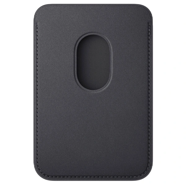 Чехол Apple для iPhone FineWoven Wallet with MagSafe Black - фото 2