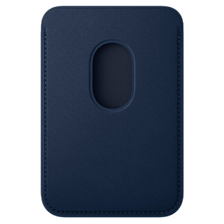 Чехол Apple для iPhone FineWoven Wallet with MagSafe Deep Blue