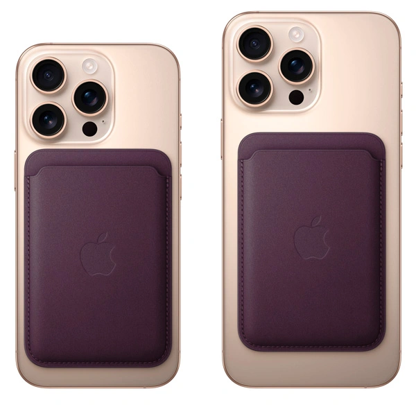 Чехол Apple для iPhone FineWoven Wallet with MagSafe Blackberry - фото 4