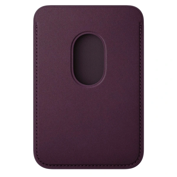 Чехол Apple для iPhone FineWoven Wallet with MagSafe Blackberry - фото 2