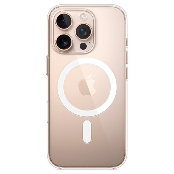 Чехол Apple для iPhone 16 Pro Max Clear Case with MagSafe - фото 2