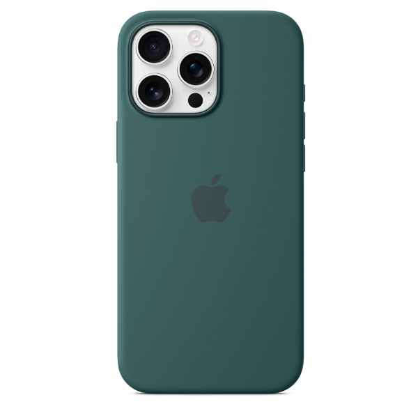 Чехол Apple для iPhone 16 Pro Max Silicone Case with MagSafe Lake Green - фото 3