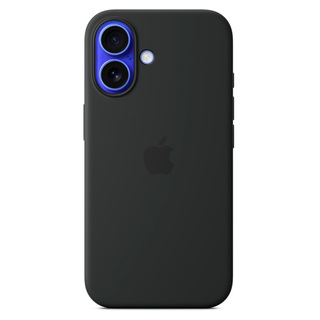 Тысқап Apple iPhone 16 Silicone Case with MagSafe Black үшін