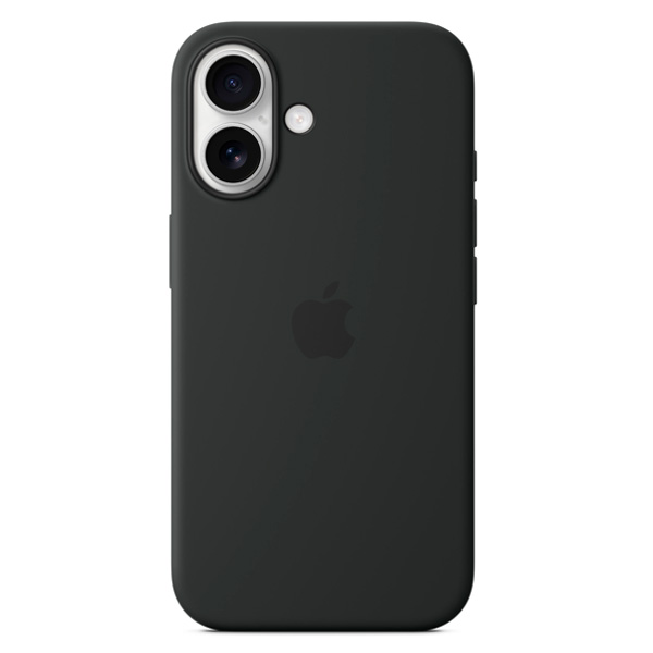 Чехол Apple для iPhone 16 Silicone Case with MagSafe Black - фото 4