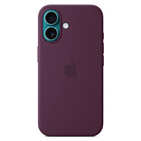 Тысқап Apple iPhone 16 Silicone Case with MagSafe Plum үшін - фото 2