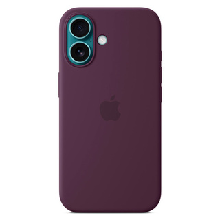 Тысқап Apple iPhone 16 Silicone Case with MagSafe Plum үшін - фото 2