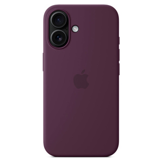 Тысқап Apple iPhone 16 Silicone Case with MagSafe Plum үшін - фото 5