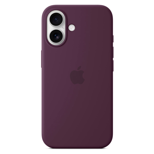 Чехол Apple для iPhone 16 Silicone Case with MagSafe Plum - фото 4