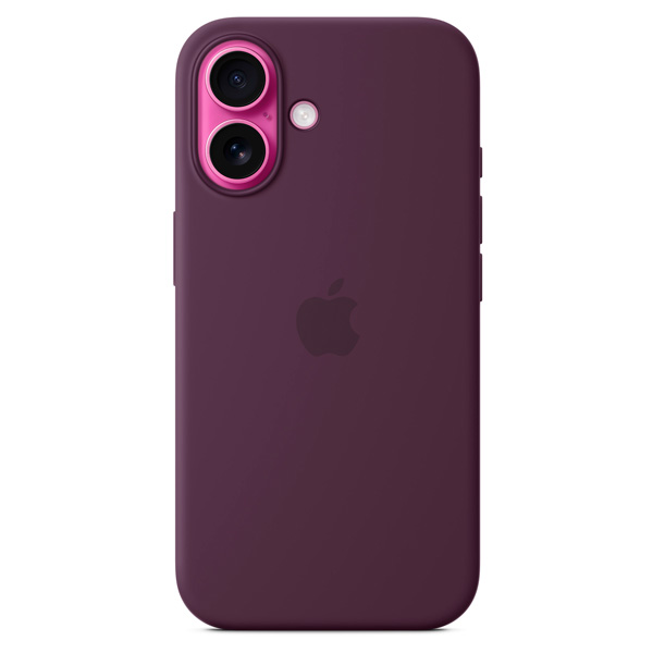 Тысқап Apple iPhone 16 Silicone Case with MagSafe Plum үшін - фото 3