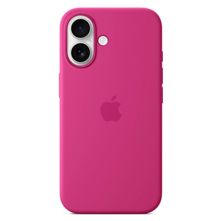 Тысқап Apple iPhone 16 Silicone Case with MagSafe Fuchsia үшін - фото 4