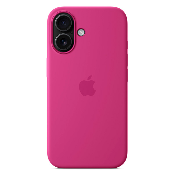 Чехол Apple для iPhone 16 Silicone Case with MagSafe Fuchsia - фото 5