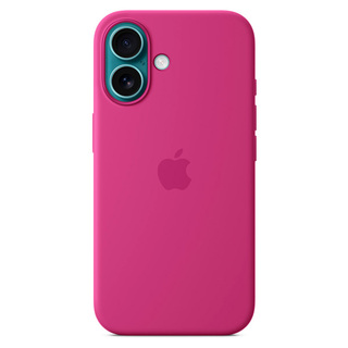 Тысқап Apple iPhone 16 Silicone Case with MagSafe Fuchsia үшін - фото 2