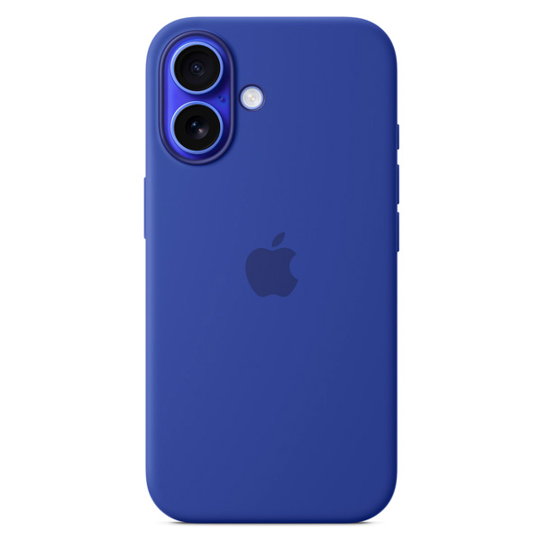 Тысқап Apple iPhone 16 Silicone Case with MagSafe Ultramarine үшін