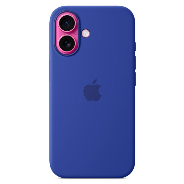 Чехол Apple для iPhone 16 Silicone Case with MagSafe Ultramarine - фото 3