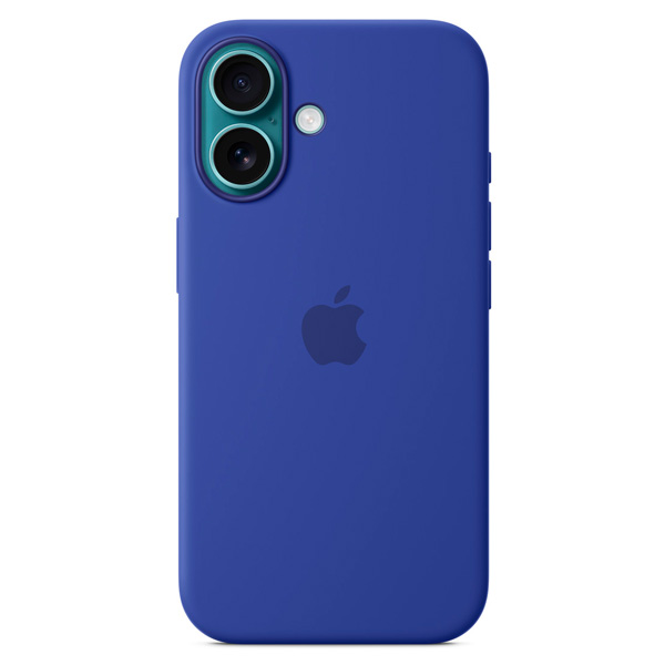 Чехол Apple для iPhone 16 Silicone Case with MagSafe Ultramarine - фото 2