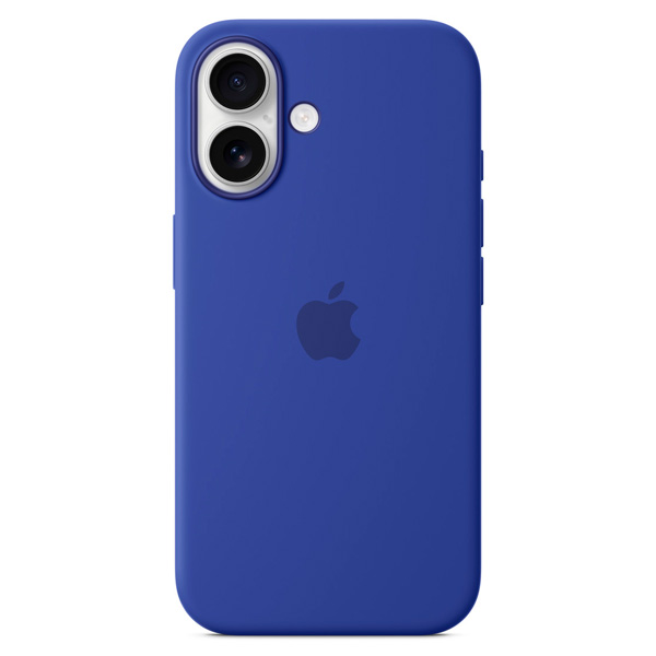 Чехол Apple для iPhone 16 Silicone Case with MagSafe Ultramarine - фото 4