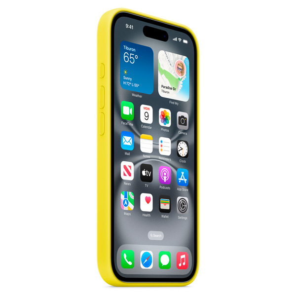 Чехол Apple для iPhone 16 Silicone Case with MagSafe Star Fruit - фото 6