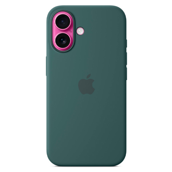 Чехол Apple для iPhone 16 Silicone Case with MagSafe Lake Green - фото 3