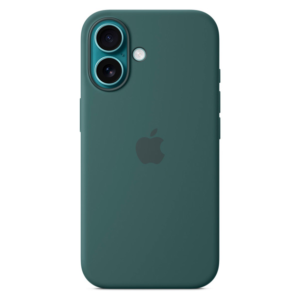 Чехол Apple для iPhone 16 Silicone Case with MagSafe Lake Green - фото 2