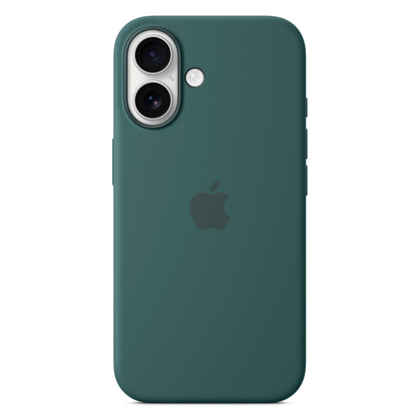 Чехол Apple для iPhone 16 Silicone Case with MagSafe Lake Green - фото 4