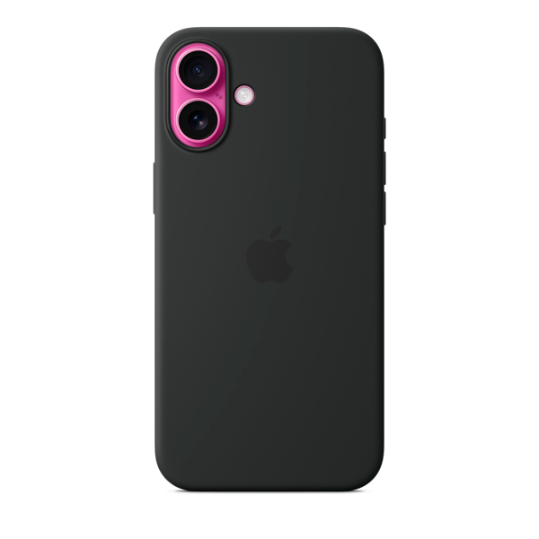 Чехол Apple для iPhone 16 Plus Silicone Case with MagSafe - Black - фото 2